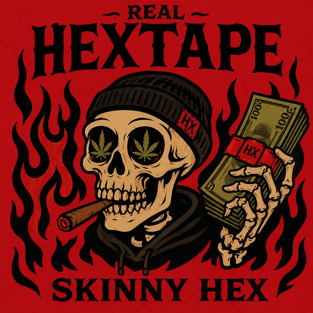 Skinny Hex - The Real Hextape artwork