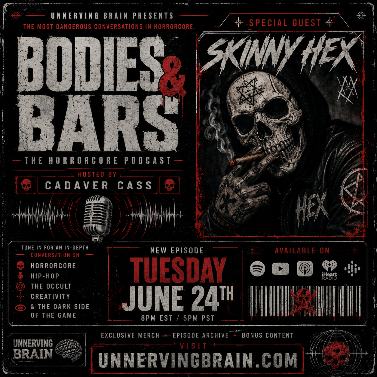 Bodies and Bars podcast artwork