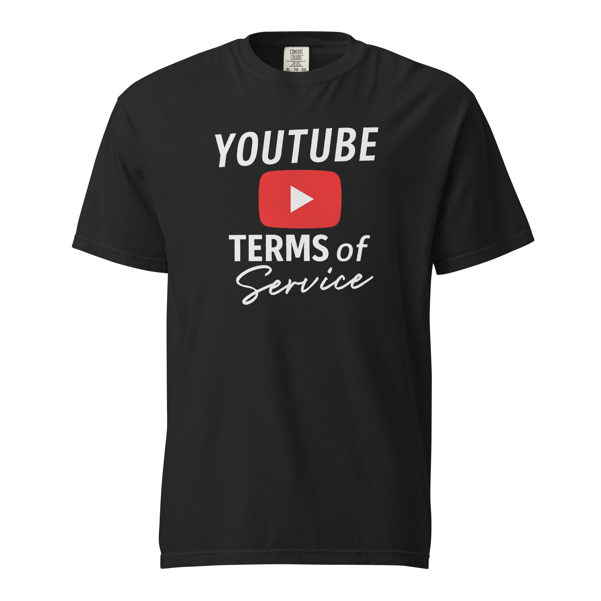YouTube Terms Of Service shirt