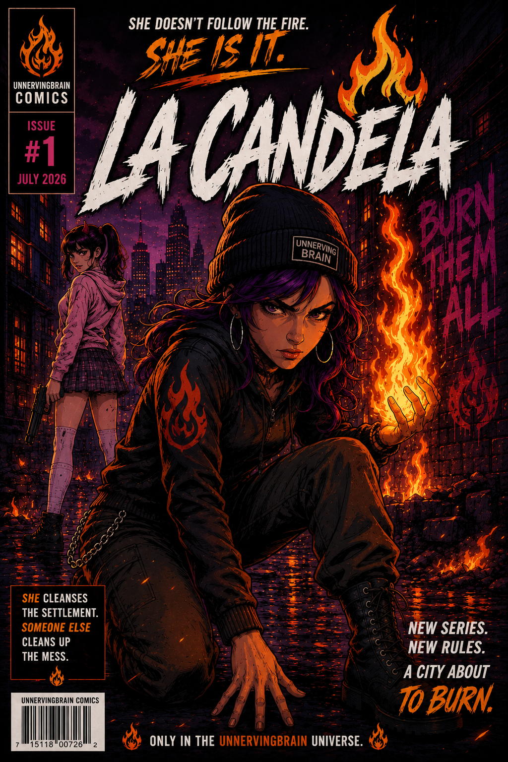 La Candela comic series art